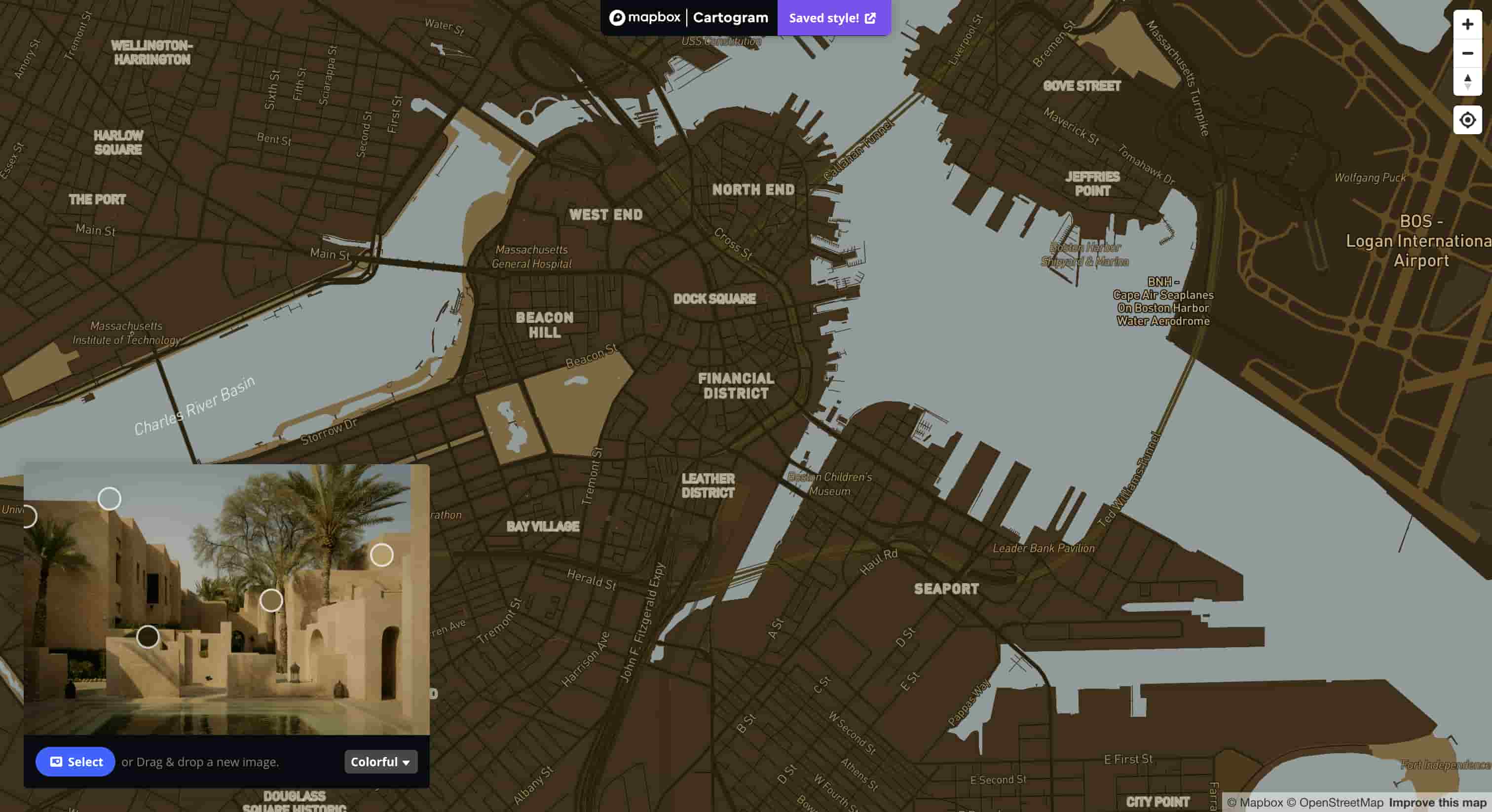 Mapbox exploration 7 using cartogram